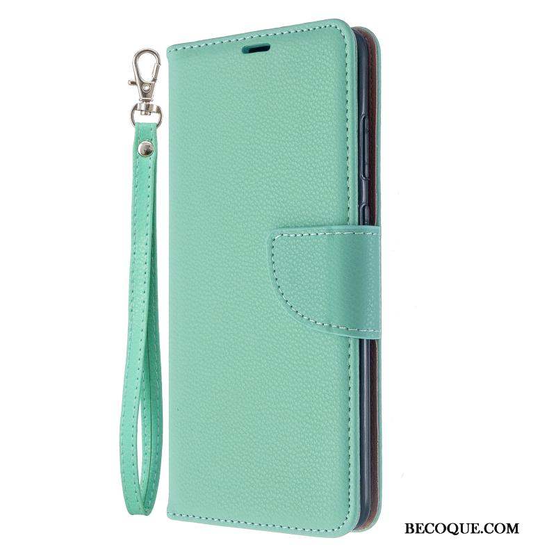 Samsung Galaxy A51 Business Coque Incassable De Téléphone Fluide Doux Bleu