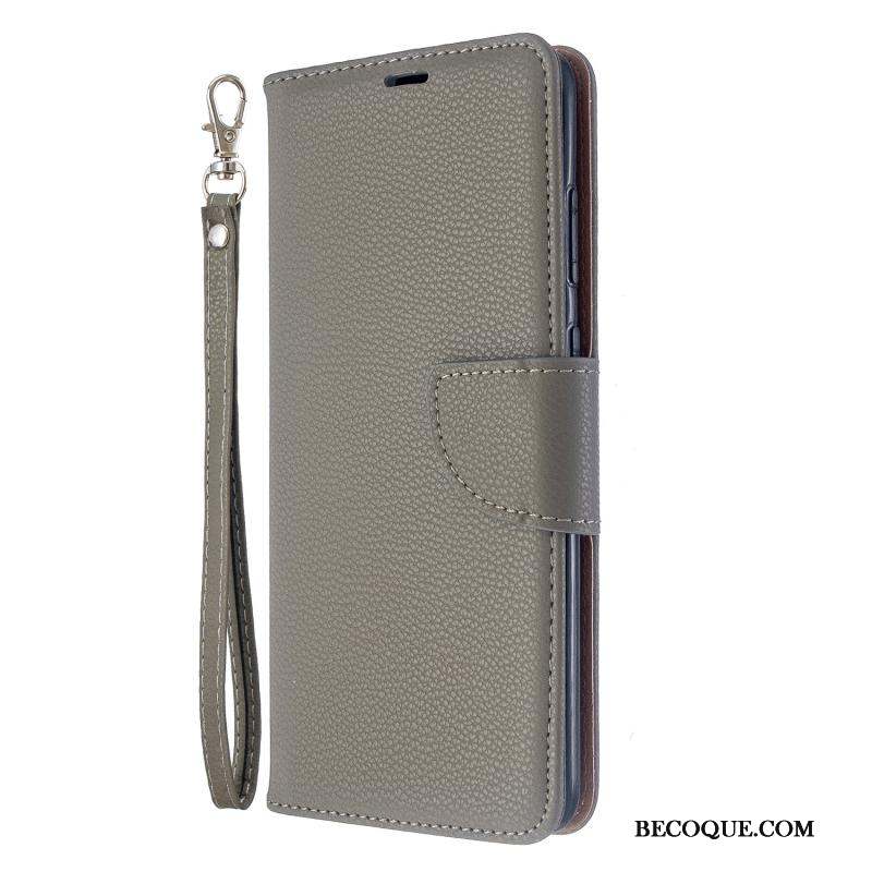 Samsung Galaxy A51 Business Coque Incassable De Téléphone Fluide Doux Bleu