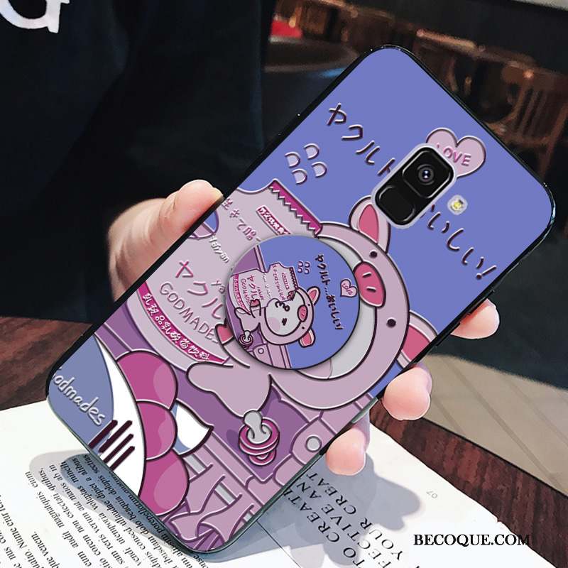 Samsung Galaxy A6 Coque Charmant Ballon Incassable Créatif Ornements Suspendus Dessin Animé