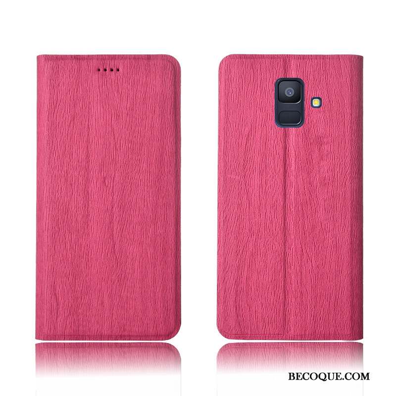 Samsung Galaxy A6+ Coque Silicone Arbres Étui En Cuir Modèle Fleurie Tout Compris Téléphone Portable