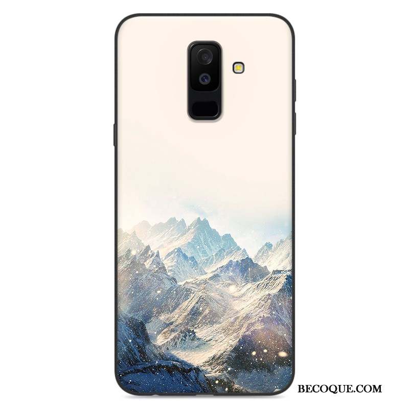 Samsung Galaxy A6+ Incassable Tendance Coque De Téléphone Tout Compris Dessin Animé Étui