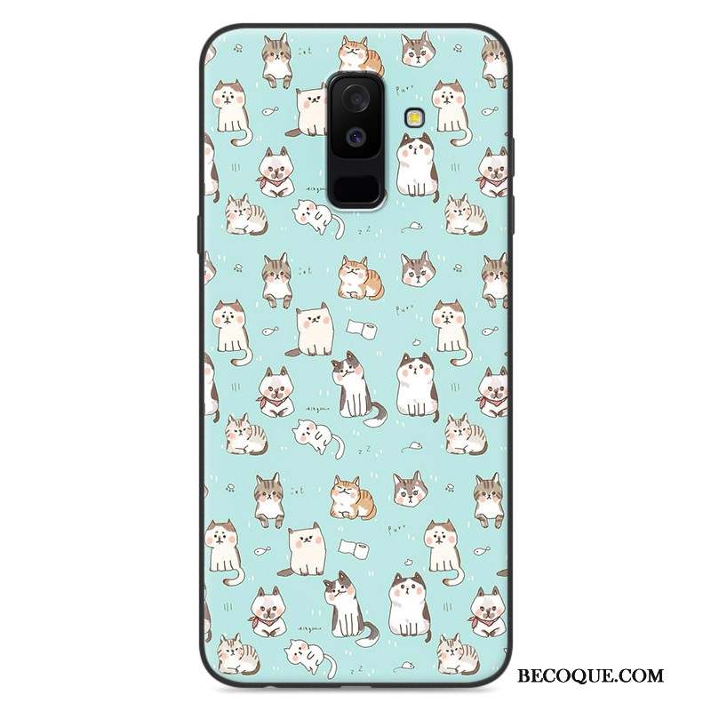 Samsung Galaxy A6+ Incassable Tendance Coque De Téléphone Tout Compris Dessin Animé Étui