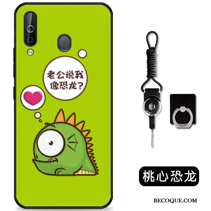 Samsung Galaxy A60 Dessin Animé Protection Gaufrage Étui Coque Charmant