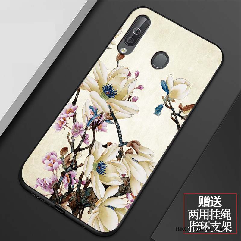 Samsung Galaxy A60 Incassable Coque De Téléphone Art Fluide Doux Tout Compris Vert