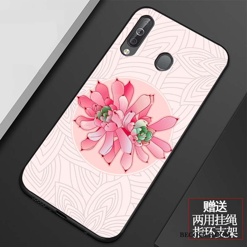 Samsung Galaxy A60 Incassable Coque De Téléphone Art Fluide Doux Tout Compris Vert