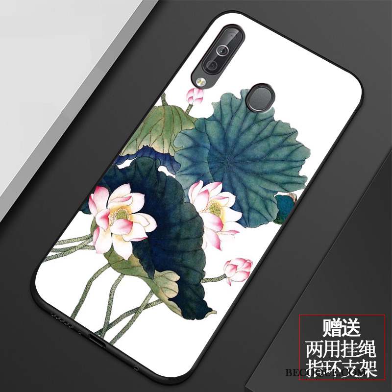 Samsung Galaxy A60 Incassable Coque De Téléphone Art Fluide Doux Tout Compris Vert