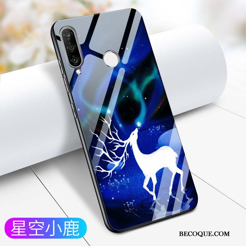 Samsung Galaxy A60 Verre Silicone Personnalité Tendance Créatif Coque