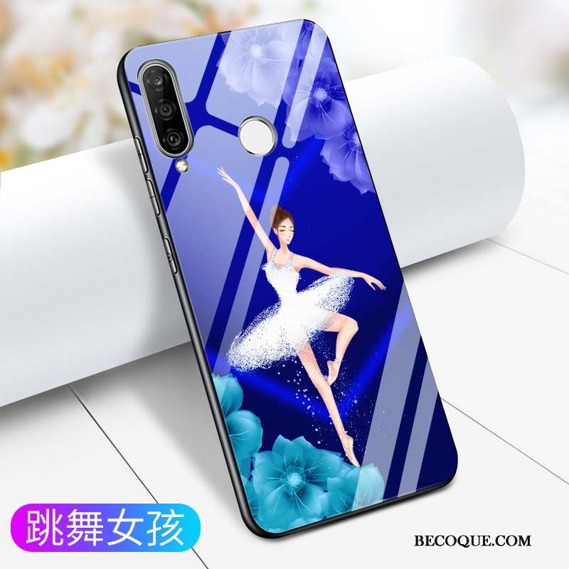 Samsung Galaxy A60 Verre Silicone Personnalité Tendance Créatif Coque