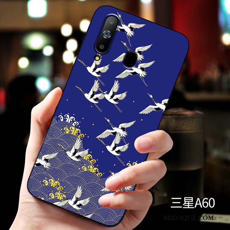 Samsung Galaxy A60 Étui Protection Coque De Téléphone Tout Compris Incassable Silicone