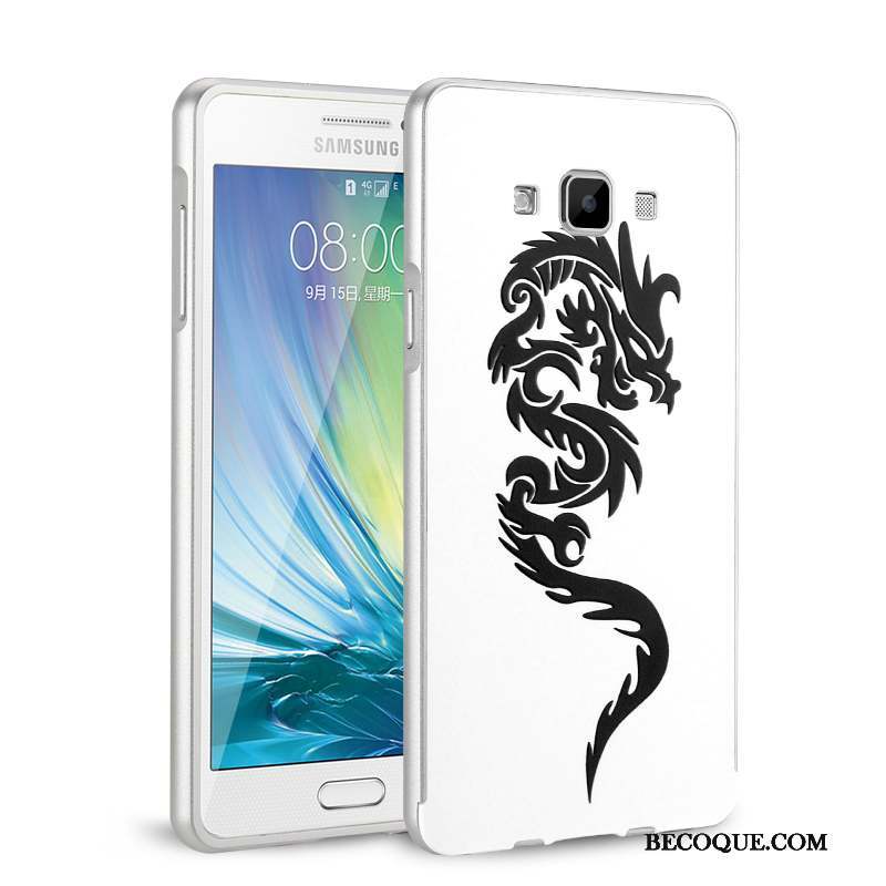 Samsung Galaxy A7 2015 Border Coque De Téléphone Étui Téléphone Portable Métal Protection