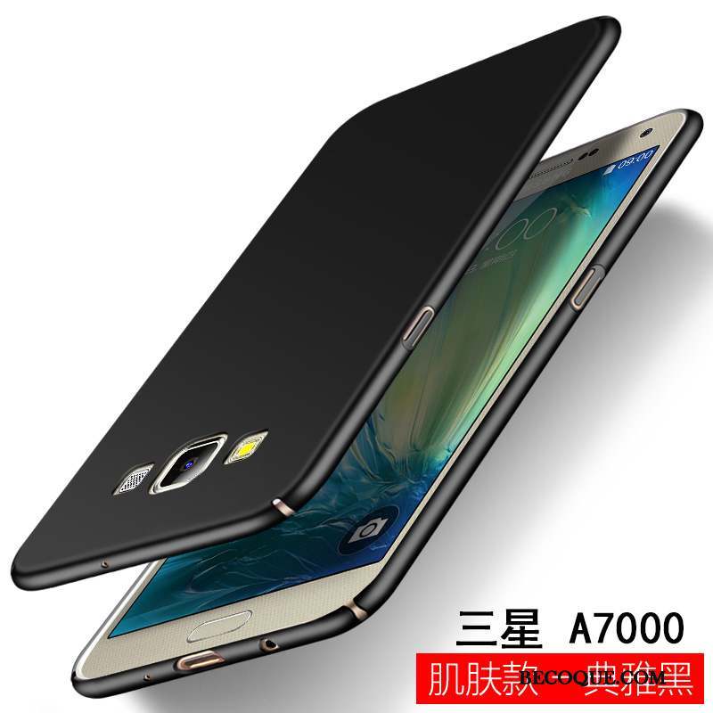 Samsung Galaxy A7 2015 Coque De Téléphone Difficile Étui Rouge Incassable Délavé En Daim