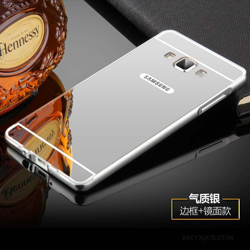 Samsung Galaxy A7 2015 Coque Téléphone Portable Nouveau Protection Border Couvercle Arrière Métal