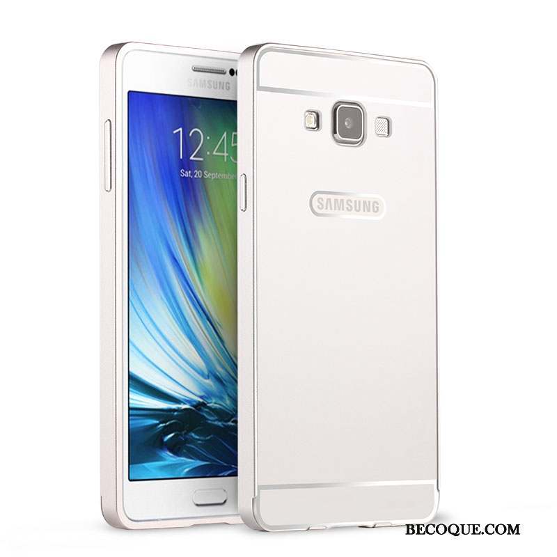 Samsung Galaxy A7 2015 Coque Téléphone Portable Nouveau Protection Border Couvercle Arrière Métal