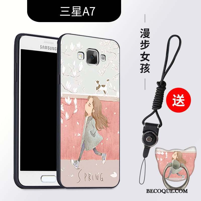 Samsung Galaxy A7 2015 Fluide Doux Incassable Protection Téléphone Portable Étui Coque De Téléphone