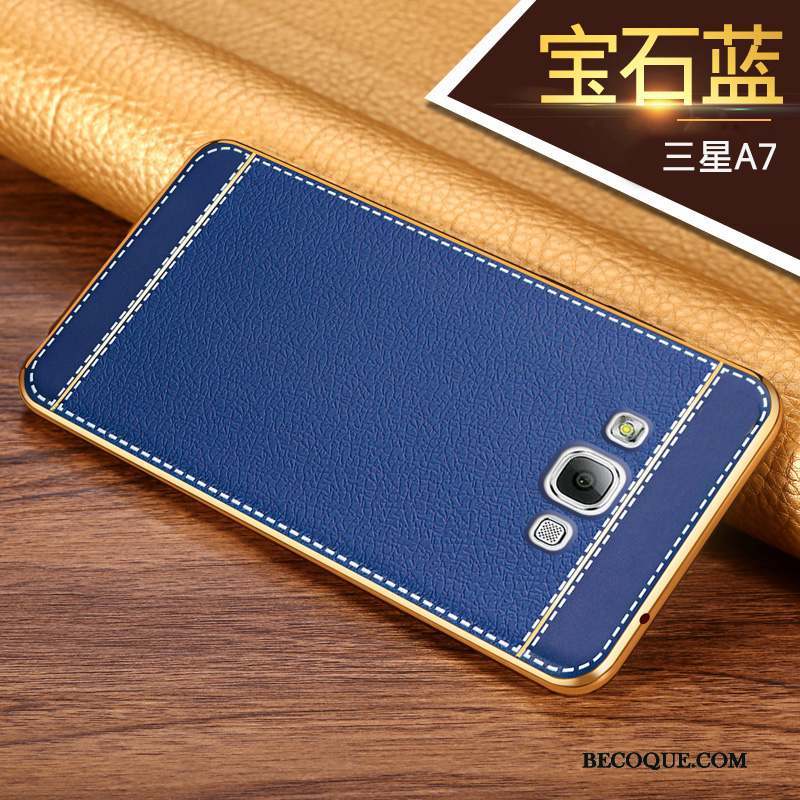 Samsung Galaxy A7 2015 Jaune Silicone Coque De Téléphone Téléphone Portable Étui Incassable