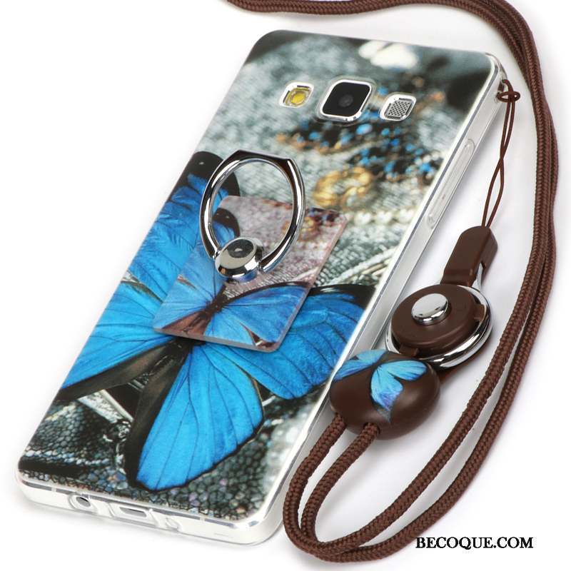 Samsung Galaxy A7 2015 Silicone Fluide Doux Téléphone Portable Coque Tout Compris Incassable