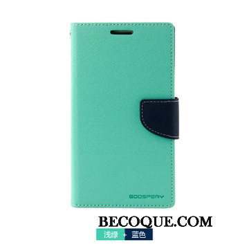 Samsung Galaxy A7 2015 Téléphone Portable Étui En Cuir Housse Protection Coque De Téléphone Bleu Marin