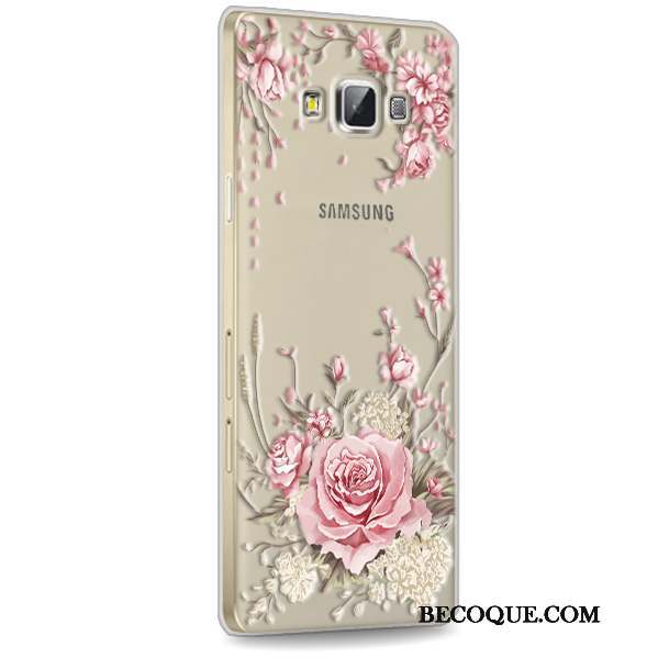 Samsung Galaxy A7 2015 Téléphone Portable Étui Incassable Fluide Doux Protection Coque De Téléphone