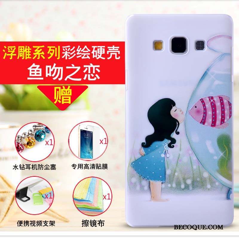 Samsung Galaxy A7 2015 Téléphone Portable Étui Multicolore Coque Difficile Dessin Animé