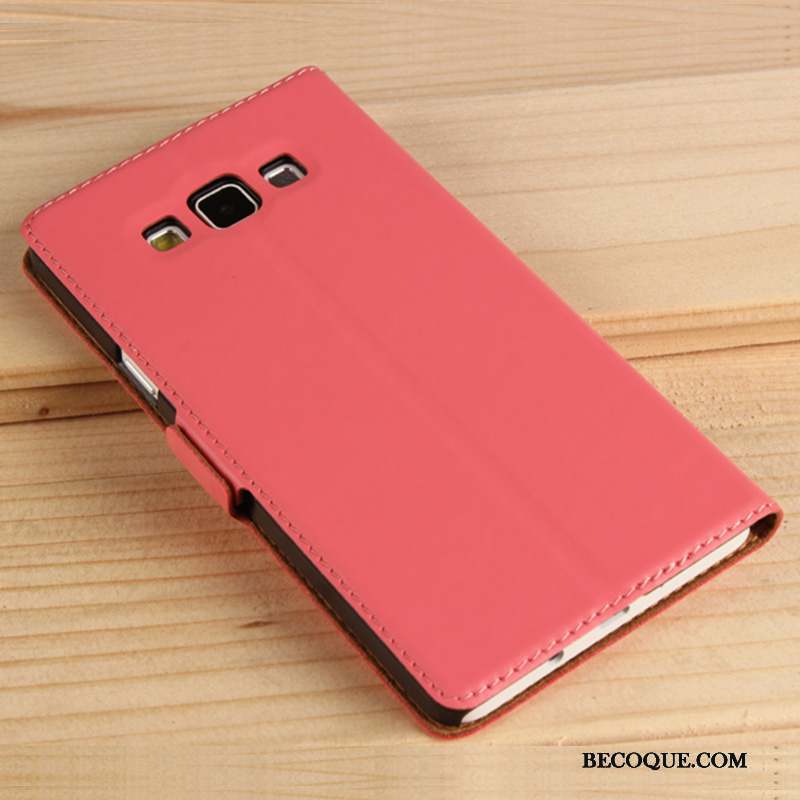 Samsung Galaxy A7 2015 Étui Coque Protection Jaune De Téléphone Téléphone Portable