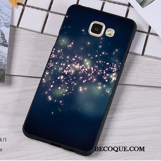 Samsung Galaxy A7 2016 Coque Téléphone Portable Ornements Suspendus Fluide Doux Incassable Tendance Silicone