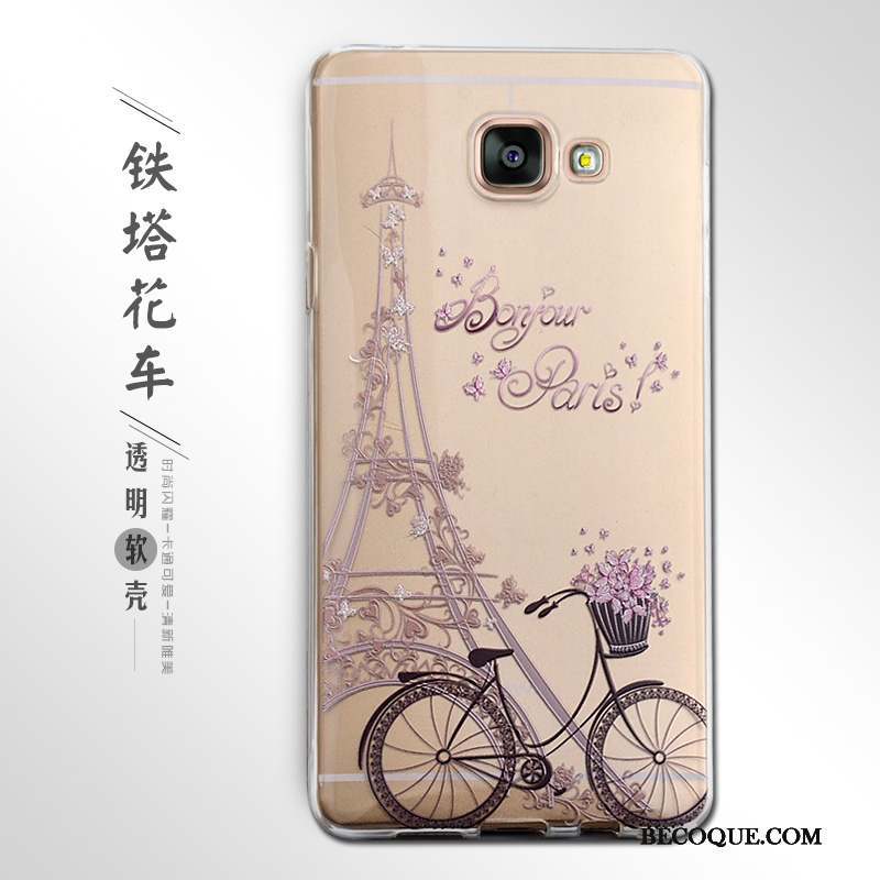 Samsung Galaxy A7 2016 Protection Coque Fluide Doux Étui De Téléphone Téléphone Portable