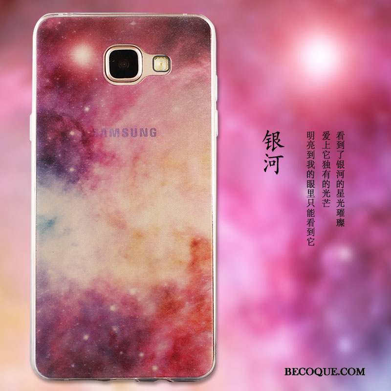 Samsung Galaxy A7 2016 Vert Coque De Téléphone Protection Peinture À L'encre Étui Tout Compris