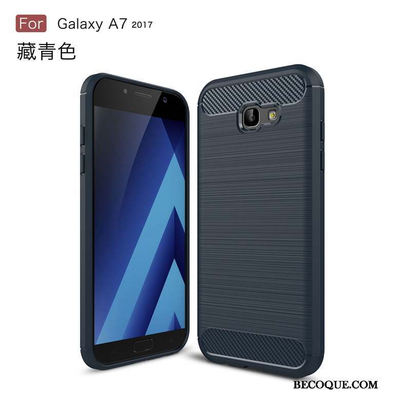 Samsung Galaxy A7 2017 Protection Dessin Animé Coque Silicone Incassable Étui