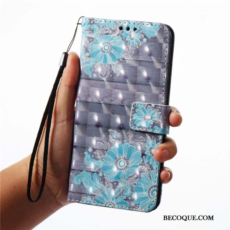 Samsung Galaxy A7 2018 Bleu Coque De Téléphone Protection Housse Tout Compris Fluide Doux