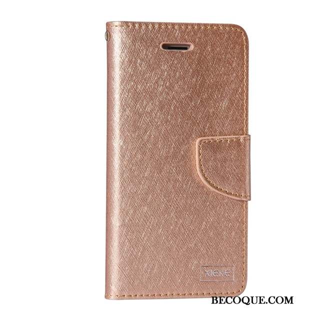 Samsung Galaxy A7 2018 Coque Mois Étui En Cuir Housse Business Or Rose Silicone