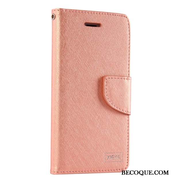 Samsung Galaxy A7 2018 Coque Mois Étui En Cuir Housse Business Or Rose Silicone