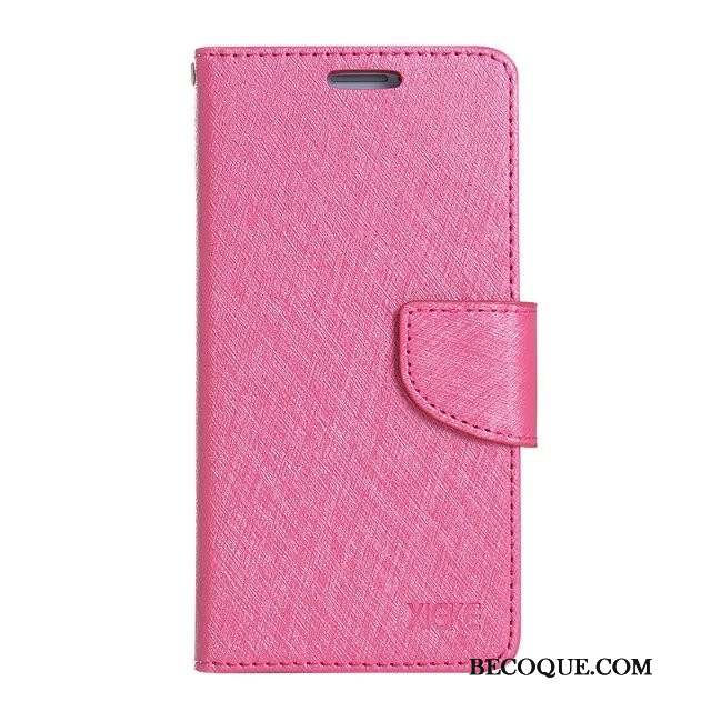 Samsung Galaxy A7 2018 Coque Mois Étui En Cuir Housse Business Or Rose Silicone