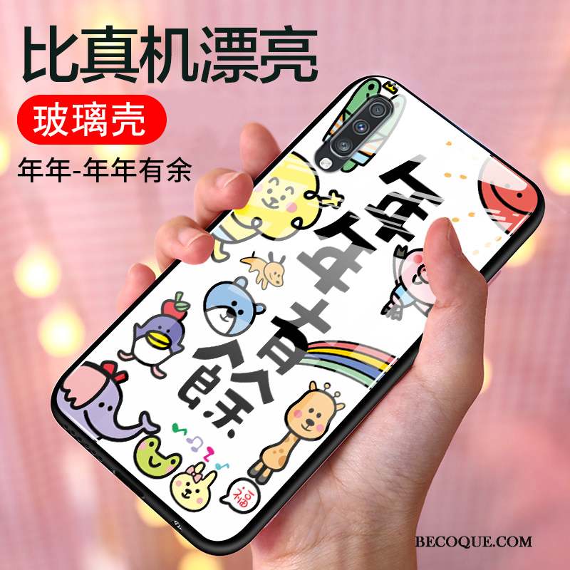 Samsung Galaxy A70 Coque De Téléphone Nouveau Blanc Personnalité Protection Dessin Animé