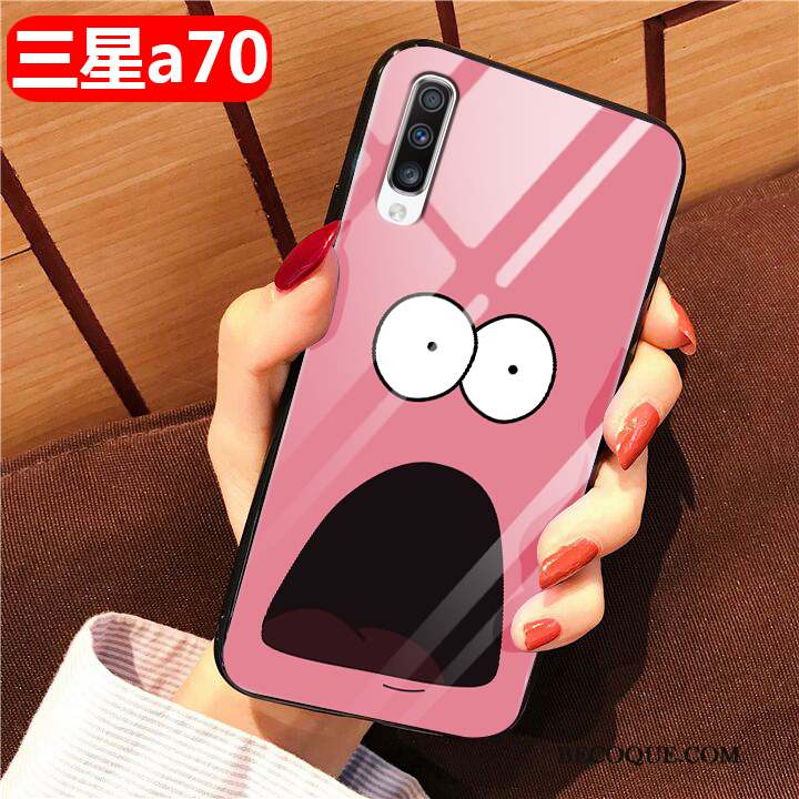 Samsung Galaxy A70 Coque Protection Difficile Tout Compris Fluide Doux Incassable Silicone