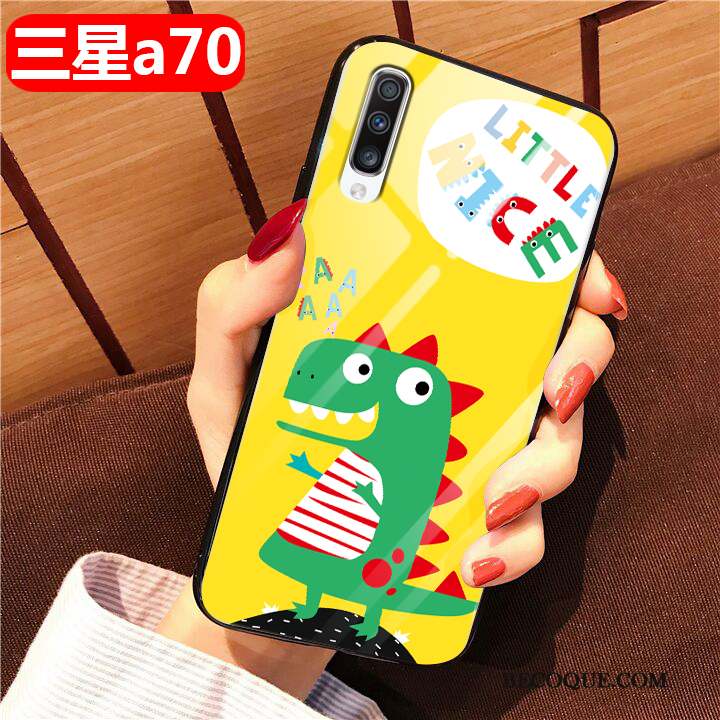 Samsung Galaxy A70 Coque Protection Difficile Tout Compris Fluide Doux Incassable Silicone