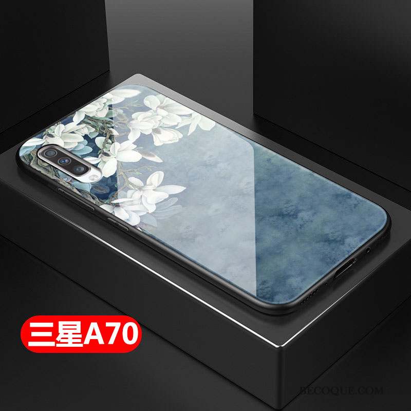 Samsung Galaxy A70 Coque Style Chinois Fluide Doux Art Difficile Tout Compris Petit