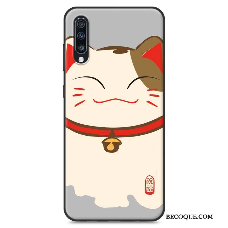 Samsung Galaxy A70 Protection Étui Blanc Nouveau Dessin Animé Coque De Téléphone