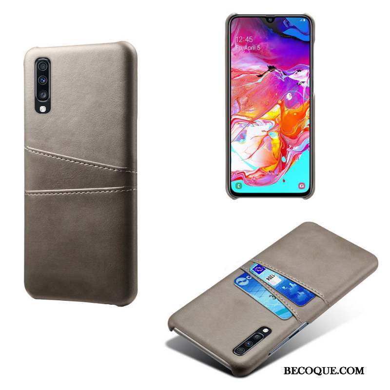 Samsung Galaxy A70s Personnalité Incassable Coque Qualité Créatif Carte