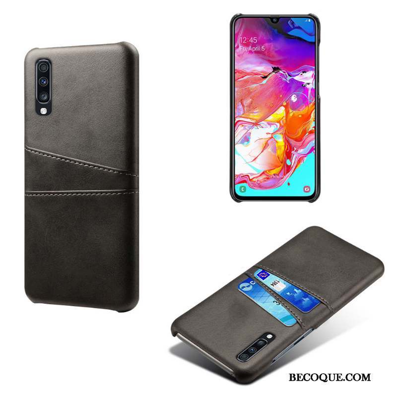 Samsung Galaxy A70s Personnalité Incassable Coque Qualité Créatif Carte