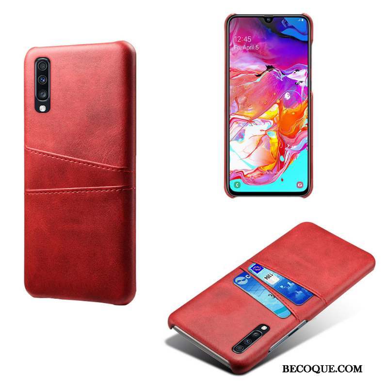 Samsung Galaxy A70s Personnalité Incassable Coque Qualité Créatif Carte