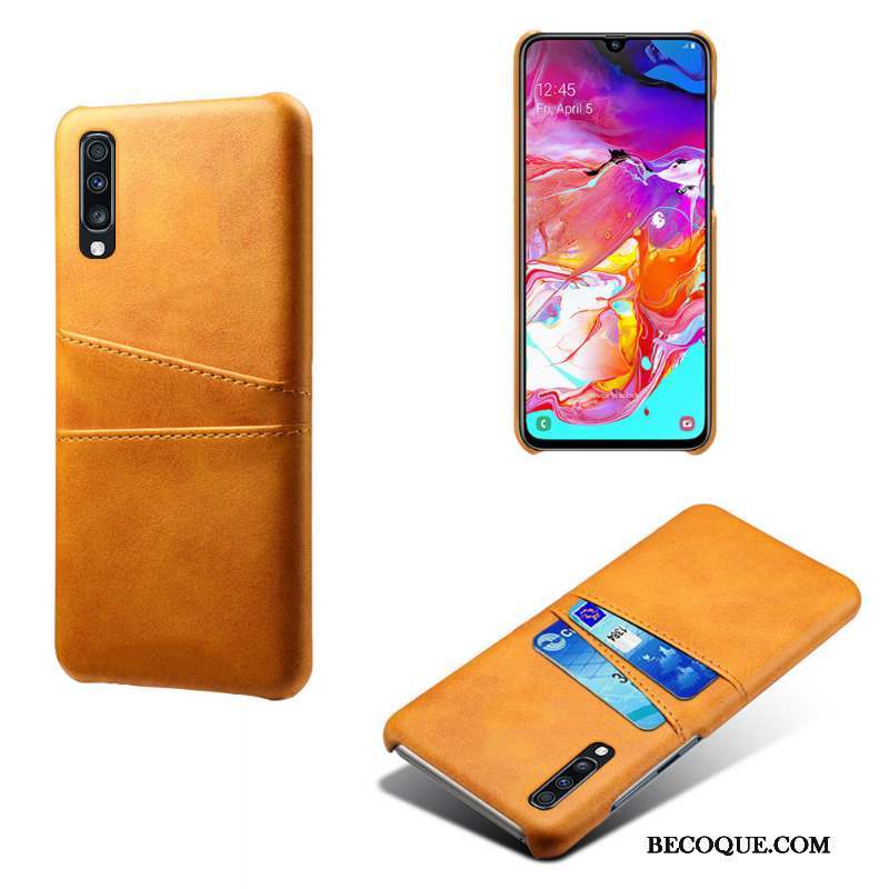 Samsung Galaxy A70s Personnalité Incassable Coque Qualité Créatif Carte