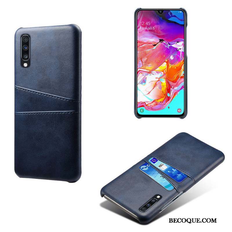 Samsung Galaxy A70s Personnalité Incassable Coque Qualité Créatif Carte