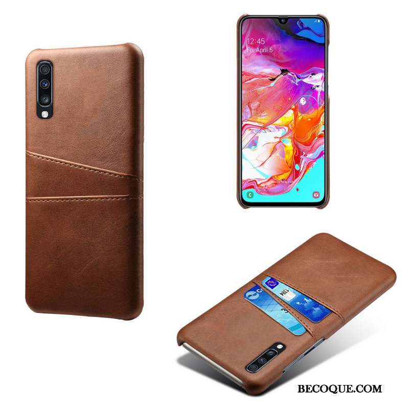 Samsung Galaxy A70s Personnalité Incassable Coque Qualité Créatif Carte