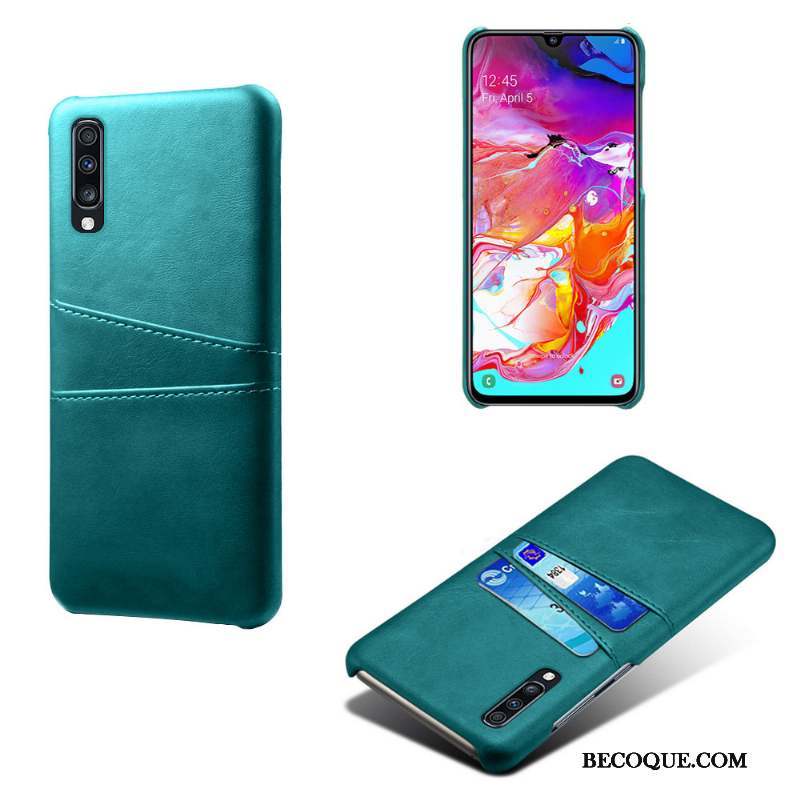 Samsung Galaxy A70s Personnalité Incassable Coque Qualité Créatif Carte