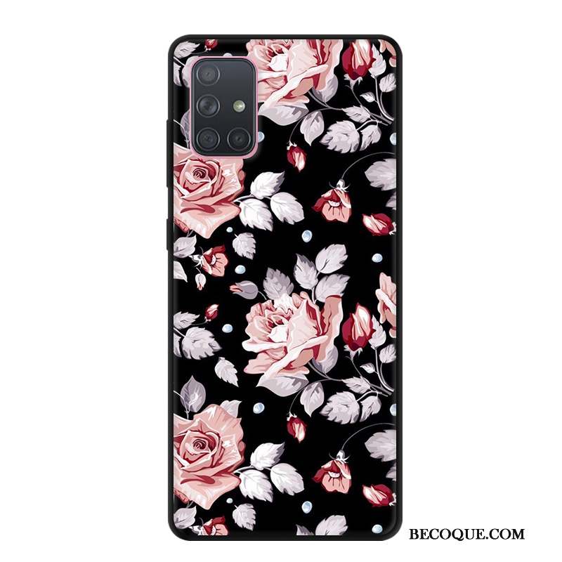 Samsung Galaxy A71 Coque Tout Compris Protection Étui Dessin Animé Créatif Fluide Doux