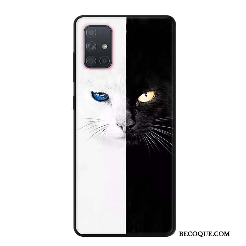 Samsung Galaxy A71 Coque Tout Compris Protection Étui Dessin Animé Créatif Fluide Doux