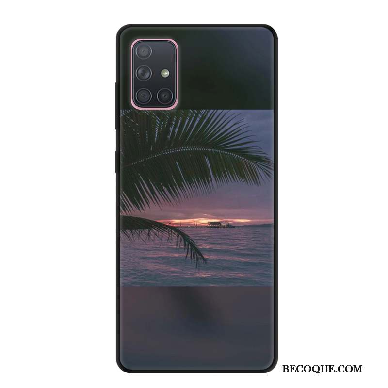 Samsung Galaxy A71 Coque Tout Compris Protection Étui Dessin Animé Créatif Fluide Doux