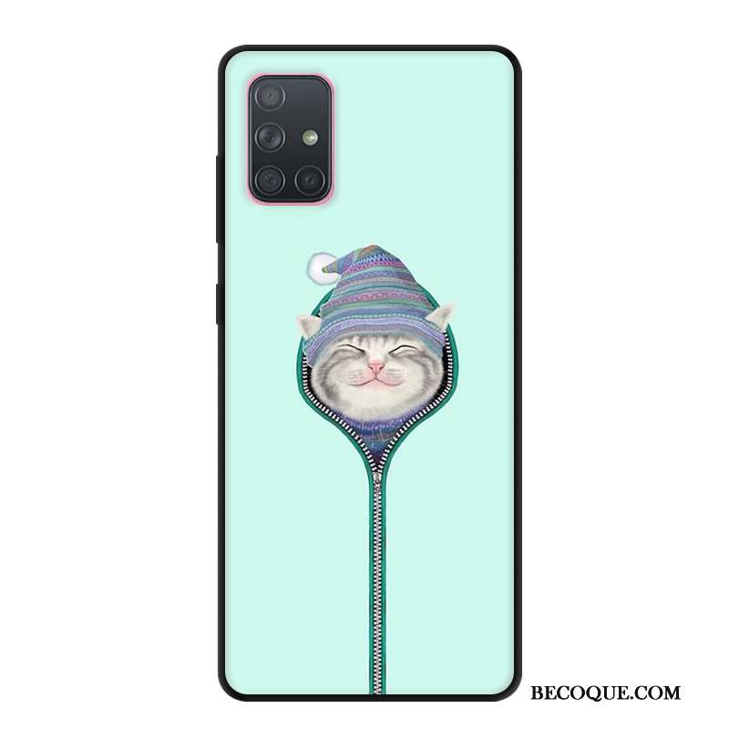 Samsung Galaxy A71 Coque Tout Compris Protection Étui Dessin Animé Créatif Fluide Doux