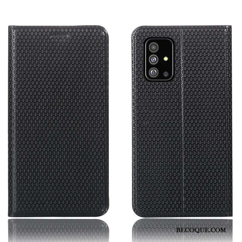 Samsung Galaxy A71 Incassable Étui Housse Protection Étui En Cuir Coque De Téléphone