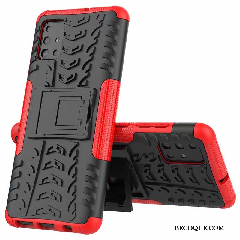 Samsung Galaxy A71 Orange Coque De Téléphone Silicone Tout Compris Modèle Fleurie Incassable